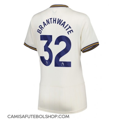 Camisa de time de futebol Everton Jarrad Branthwaite #32 Replicas 3º Equipamento Feminina 2024-25 Manga Curta